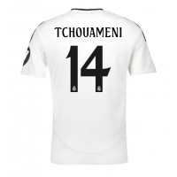 Muški Nogometni Dres Real Madrid Aurelien Tchouameni #14 Domaci 2024-25 Kratak Rukav